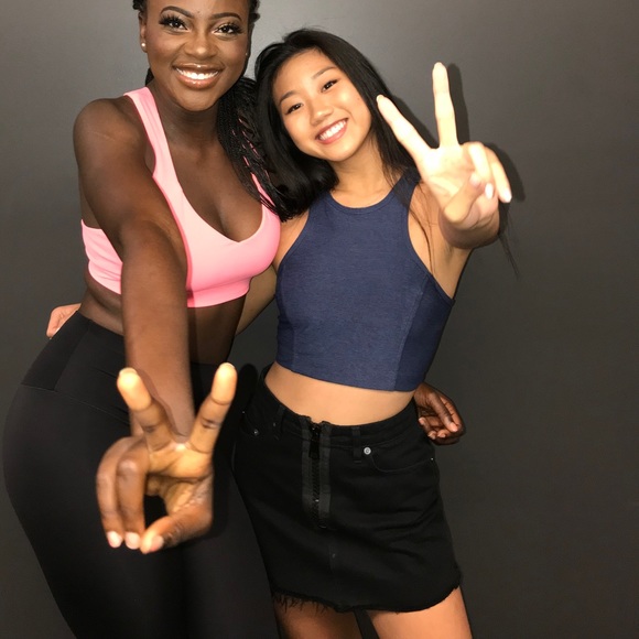 LF DENIM MINI SKIRT - Picture 2 of 4